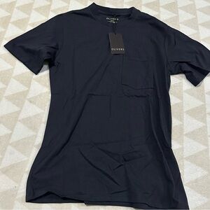 NWT Oliver’s apparel men’s pocket tee shirt black